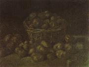 Vincent Van Gogh Still life with a Basket of Potatoes (nn04) Germany oil painting reproduction